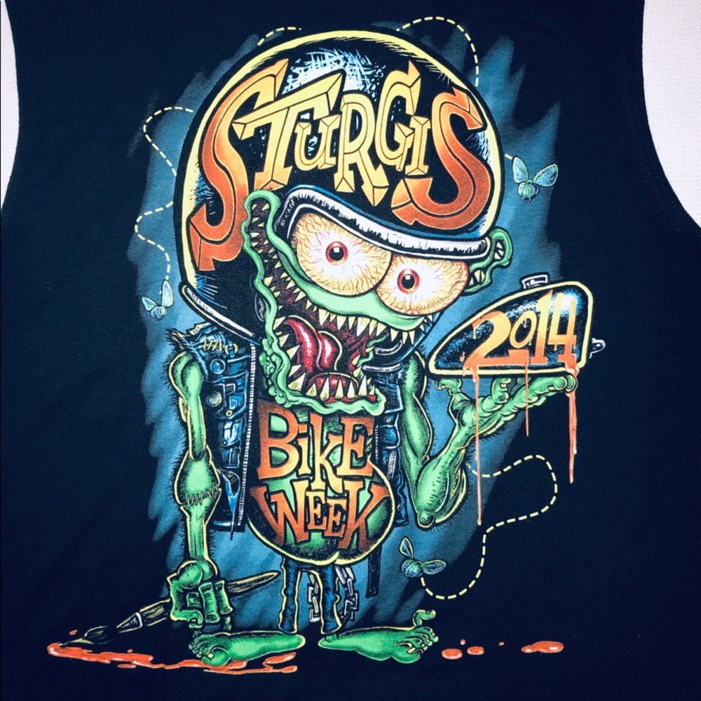 NWT Sturgis 2014 Bike Week Shirt - Picture 2 of 4
